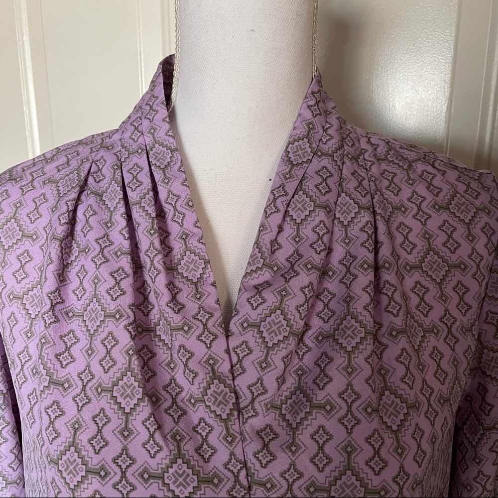 Pendleton Tribal Print Button Blouse - image 6